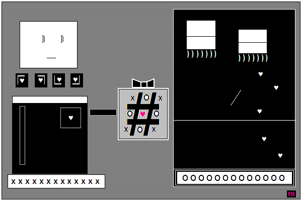 You don't have to be so sad. We can play Tic-Tac-Toe.